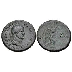 Ancient Roman Galba. AD 68-69. ? Sestertius (34.5mm, 24