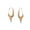 Image 2 : Large Pair Of Ancient Roman Gold Earrings c.2nd-4th