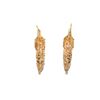 Image 4 : Large Pair Of Ancient Roman Gold Earrings c.2nd-4th