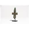 Image 4 : Ancient Byzantine Bronze Reliquary Cross c.6th century