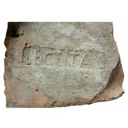 Ancient Roman Legionary Brick with stamp LEG I ITAL