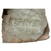 Image 1 : Ancient Roman Legionary Brick with stamp LEG I ITAL
