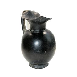 Ancient Etruscan Pottery Trefoil Oinochoe, 4th Century