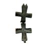 Image 3 : Ancient Byzantine Bronze Reliquary Cross c.6th century