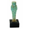 Image 1 : Ancient Egyptian Blue Faience Ushabti Figure Late