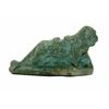 Image 1 : Ancient Egyptian Blue Faience Amulet Lion goddess