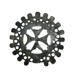 Ancient Byzanine Candelabra Part with Cross c.6th-8th