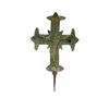 Image 2 : Byzanine Style Bronze Cross with Crucifix.