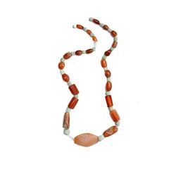 Ancient Roman Agate, Stone Beads Necklace c.1st-4th