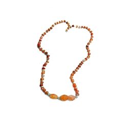 Ancient Roman Agate, Stone Beads Necklace c.1st-4th