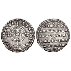 Ancient Byzantine John I Zimisces. 969-976. Silver coin