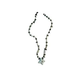 Ancient Islamic Stone, Faience Beads Necklace c.8th