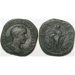 Ancient Roman Gordian III. AD 238-244. ? Sestertius (32