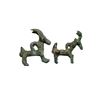 Image 2 : Lot of 2 Ancient Luristan Bronze Goats c.1000 BC.