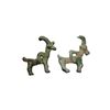 Image 2 : Lot of 2 Ancient Luristan Bronze Goats c.1000 BC.