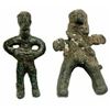 Image 1 : Lot of 2 Ancient Luristan Bronze Figures c.1000 BC.