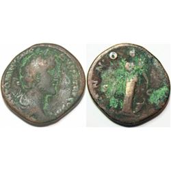 Ancient Roman Antoninus Pius. AD 138-161. ? Sestertius
