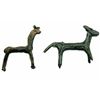 Image 1 : Lot of 2 Ancient Near Eastern Amlash Bronze Horses