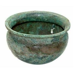 Ancient Near Eastern Luristan Bronze Bowl c.8th century