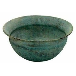 Ancient Near Eastern Luristan Bronze Bowl c.8th century