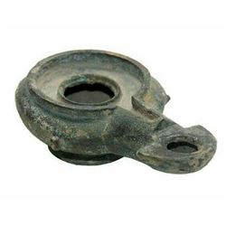 Ancient Roman Bronze Oil Lamp c.1st-4th century AD.