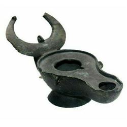 Ancient Roman Bronze Oil Lamp c.1st-4th century AD.