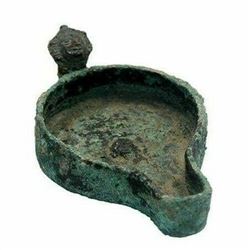 Ancient Roman Bronze Oil Lamp c.1st-4th century AD.