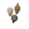 Image 4 : Lot of 3 Ancient Hellenistic, Roman Terracotta Oil