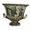 Image 1 : Large Greek Attic Style Pottery Krater with figures.