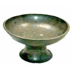 Ancient Sasanian Silver Footed bowl c.6th century AD.