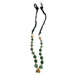 Islamic Gold Necklace with Jade Beads c.8th-12th