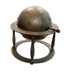 19th century Middle Eastern Copper Globe.