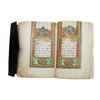 Image 1 : Islamic Illuminated Medium Size Arabic Manuscript Koran