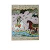 Image 2 : 19th century folio from Indian shahnama, gouache with