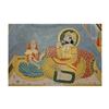 Image 2 : 19th century Indian painting on gouache with gold of a