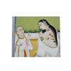 Image 2 : 19th century Indian Miniature Painting with LADY AND A