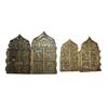 Image 1 : Lot of 2 Russian Brass Icons c.19th century. Size 7 x 8