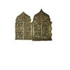 Image 3 : Lot of 2 Russian Brass Icons c.19th century. Size 7 x 8