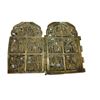 Image 6 : Lot of 2 Russian Brass Icons c.19th century. Size 7 x 8