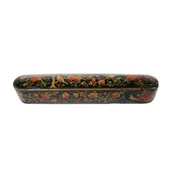 19th century Persian Qajar Papier Mache Qalamda pen