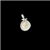 Image 2 : Ancient Greek Bronze Coin Set in Silver pendant