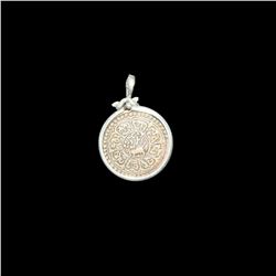 Antique Asian Tibet Bronze Coin c.1850.