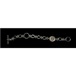 Ancient Biblical widows Mite Coin Set in Silver