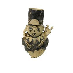 Pre Columbian Chancay Peru Pottery Figural Vessel