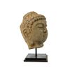 Image 2 : Chinese Ming Dynasty Stone Head Of Lord Buddha.