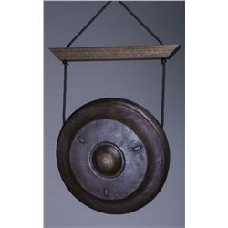 Antique Meditation Gong South East Asia 19th century.