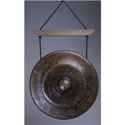 Antique Meditation Gong South East Asia 19th century.