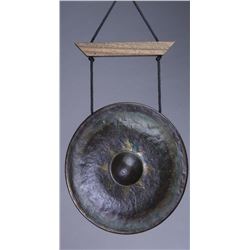 Antique Meditation Gong South East Asia 19th century.