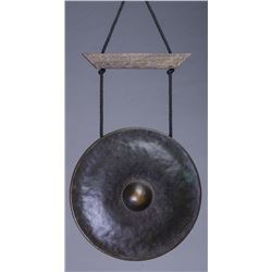 Antique Meditation Gong South East Asia 19th century.