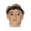 Image 1 : A Romano-Egyptian Stucco Mask of a Boy.